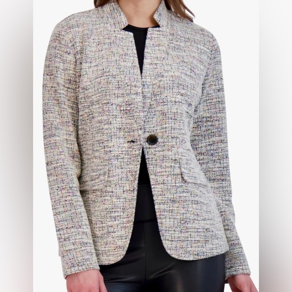 Ookie & Lala Jackets & Blazers - OOKIE & LALA Women’s Tweed Blazer Medium